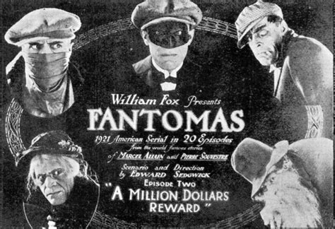  Fantomas! Aventuras de un enigmático villano que desafía a la sociedad parisiense con ingenio y artimañas.